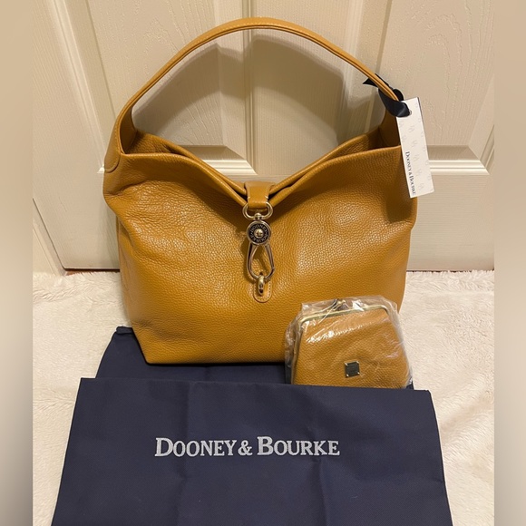 Dooney & Bourke Bags Dooney Burke Belvedere Logo Lock Leather